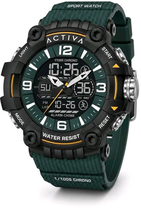 Invicta Other - Activa X Invicta Digital Men's Watch - 58mm, Teal, Blue (ACW8089-004) #131